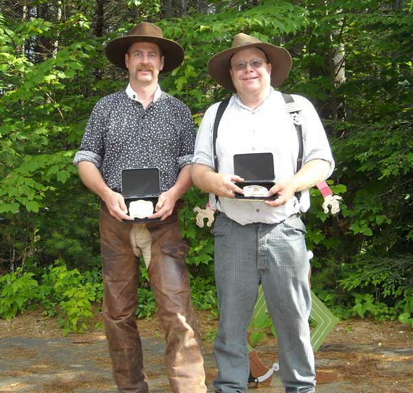 Jimmy Spurs and Island Pond Paul - 2009 SASS NH & VT State Champions.