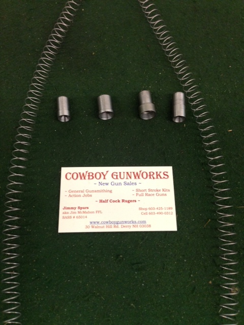 Stainless steel tube springs and followers