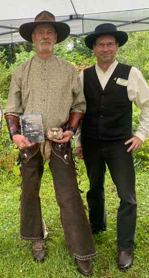 Jimmy Spurs and Cillbeast (SASS NH State Championship Match Director)