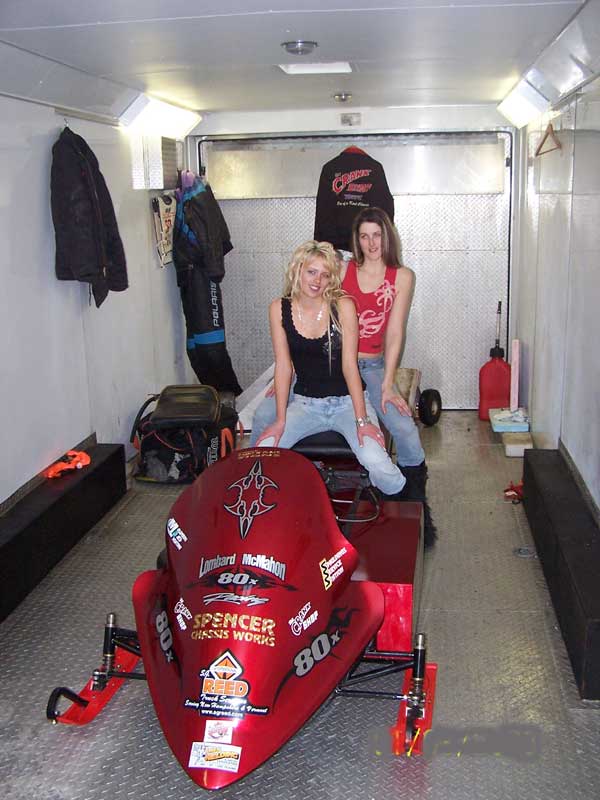 Two of the Canadian Support Team.